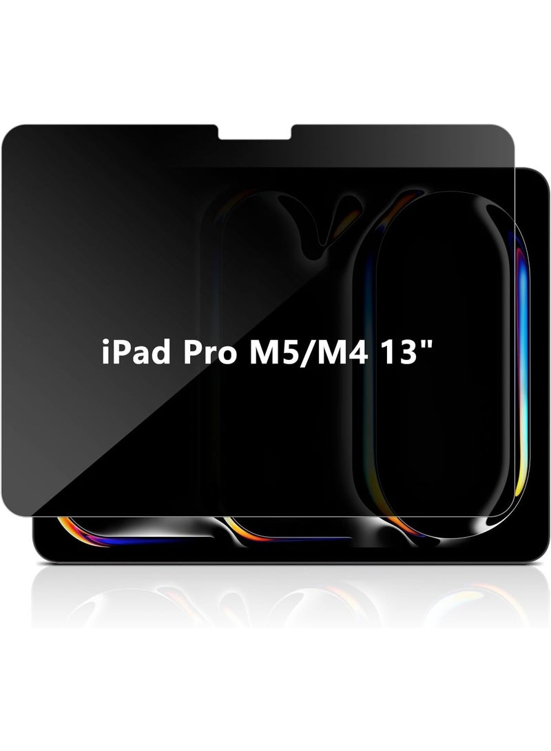Upgrade Privacy Screen Protector for Apple iPad Pro 13 inch 7th M4 2024/ 8th M5 2025,  Anti Spy Glare Blue Light Filter, High Sensitive/Bubble Free/Reusable (Also Compatible with iPad Air 13 inch M4/M3/M2 2026/2025/2024) - Image 1